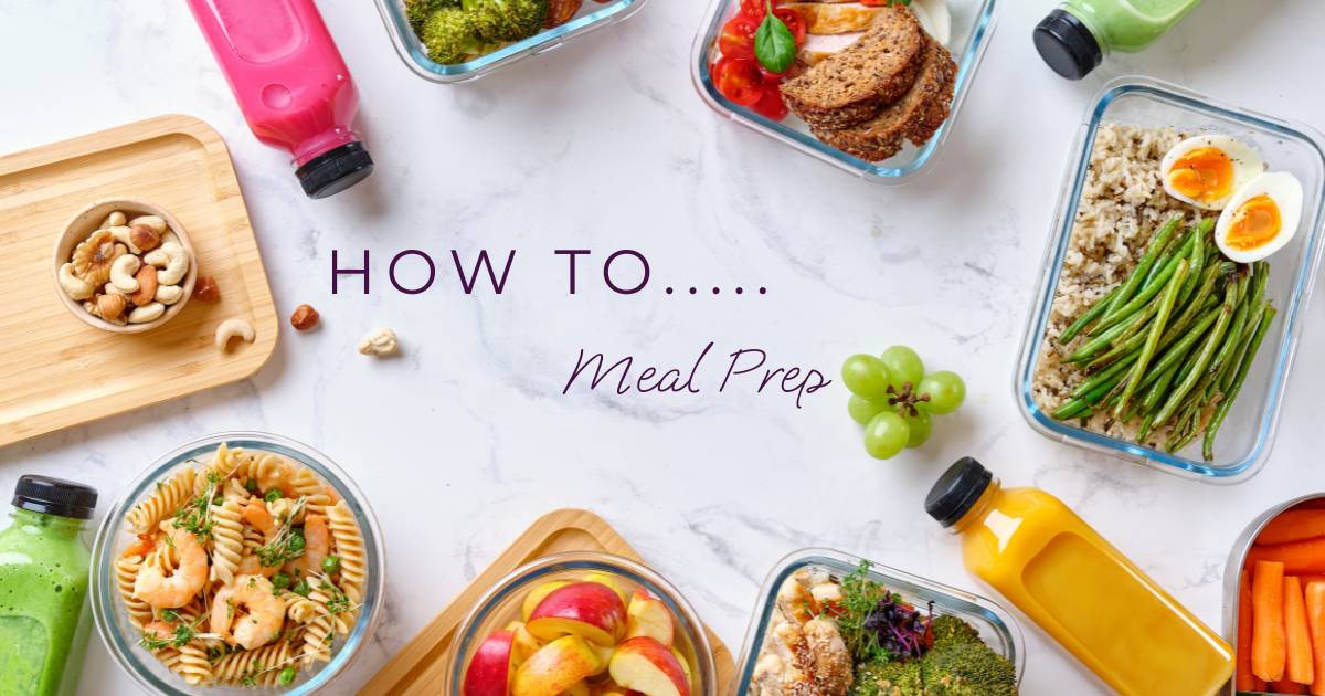Meal Prep Schrit´für Schritt erklärt