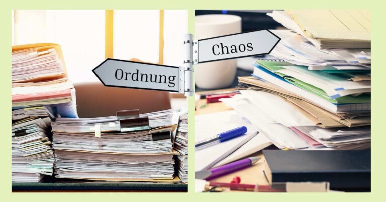 Ordnungstipps; Ordnung, Chaos