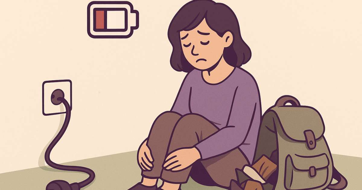 energielos, Trauer, erschöpft